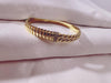 Classic Ribbed Gold Bangle
