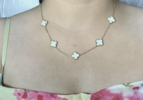 Mother of Pearl Clover Set