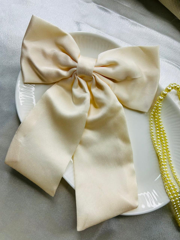 Classic Satin Elegance Hair Bow