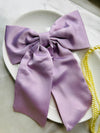 Classic Satin Elegance Hair Bow