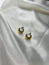 Elegance Pearl Loop Studs