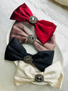 Royal Satin Crystal Bow
