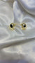 Anti-Tarnish Gold Dome Stud Earrings