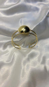 Golden Aura Cuff Bracelet