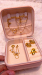 Golden Charm Jewellery Combo Set with FREE Premium Organizer Box