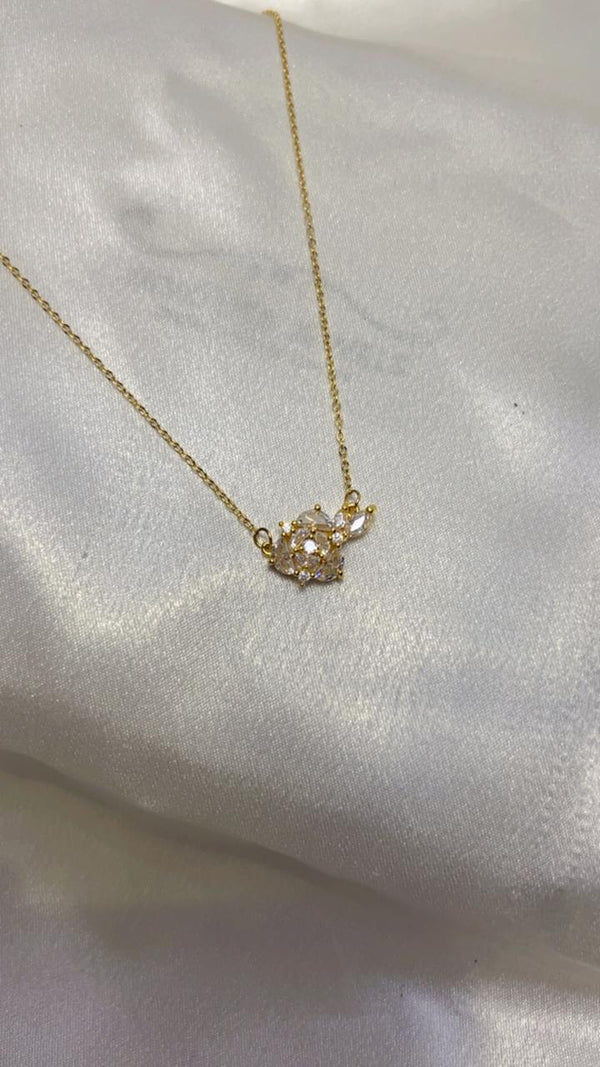 Crystal Heart Sparkle Necklace