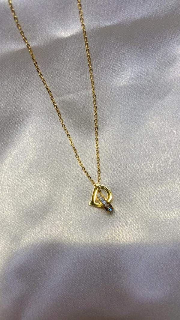 Infinity Spark Charm Necklace