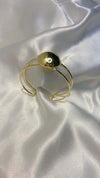 Golden Aura Cuff Bracelet