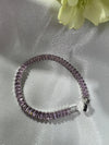 Pink Baguette Tennis Bracelet