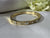 Royal Vintage Stone-Studded Gold Bangle