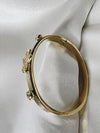 Starfish Sparkle Gold Bangle