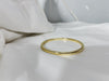 Sleek Minimalist Gold Bangle