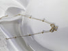 Ribbon Charm Gold Necklace