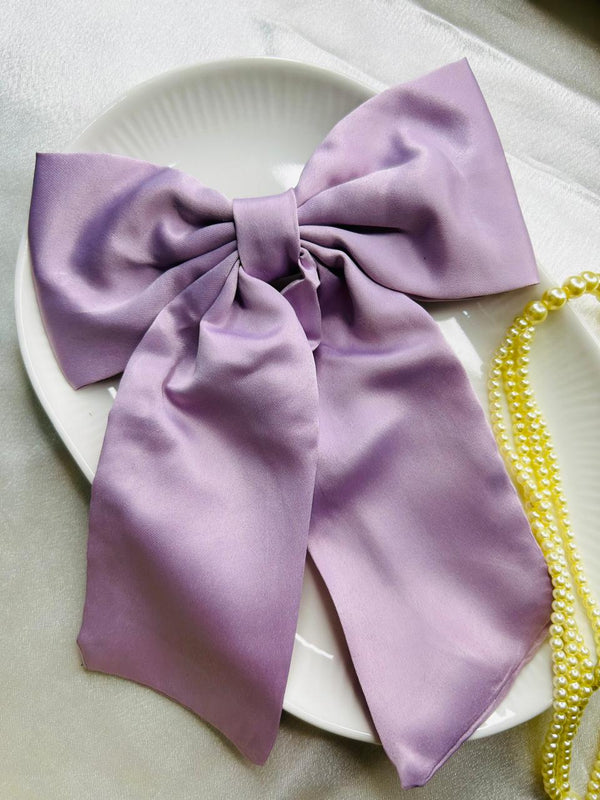 Classic Satin Elegance Hair Bow