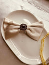 Royal Satin Crystal Bow
