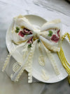 Vintage Blossom Lace Bow