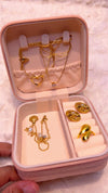 Golden Charm Jewellery Combo Set with FREE Premium Organizer Box