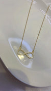 Infinity Sparkle Anti-Tarnish Necklace
