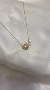 Crystal Heart Sparkle Necklace