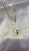 Infinity Spark Charm Necklace